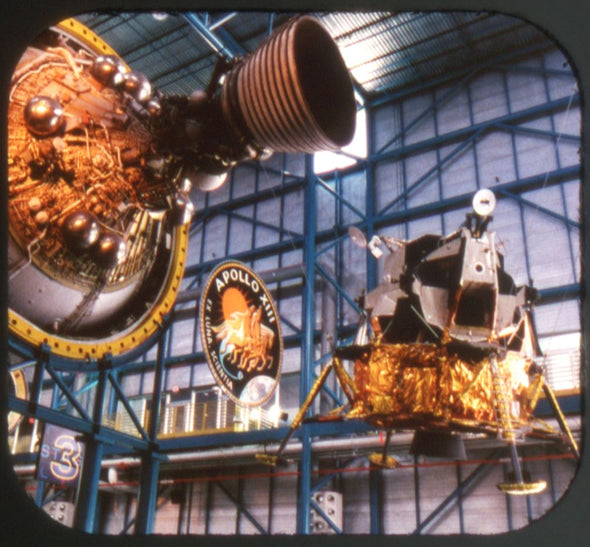 Kennedy Space Center Florida - ViewMaster 3 Reel Set - 1990 - new WKT 3dstereo 
