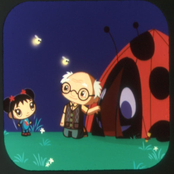 Nihao, Kai-Lan - View-Master 3 Reel Set on Card - Open VBP 3dstereo 