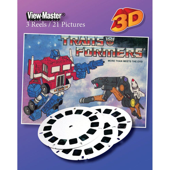 Transformers - View-Master 3 Reel Set - vintage - 1053 FKT 3dstereo 