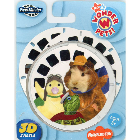 Wonder Pets! - View-Master 3 Reel Set on Card - Open VBP 3dstereo 