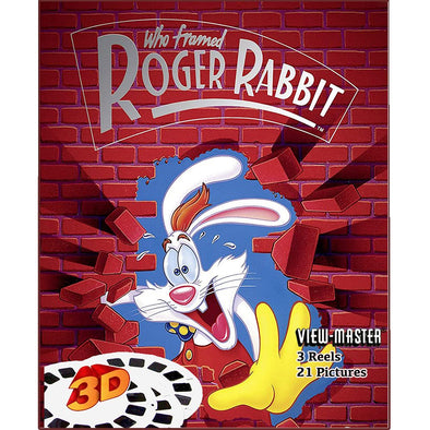 Who Framed Roger Rabbit - View-Master 3 Reel Set - new WKT 3dstereo 