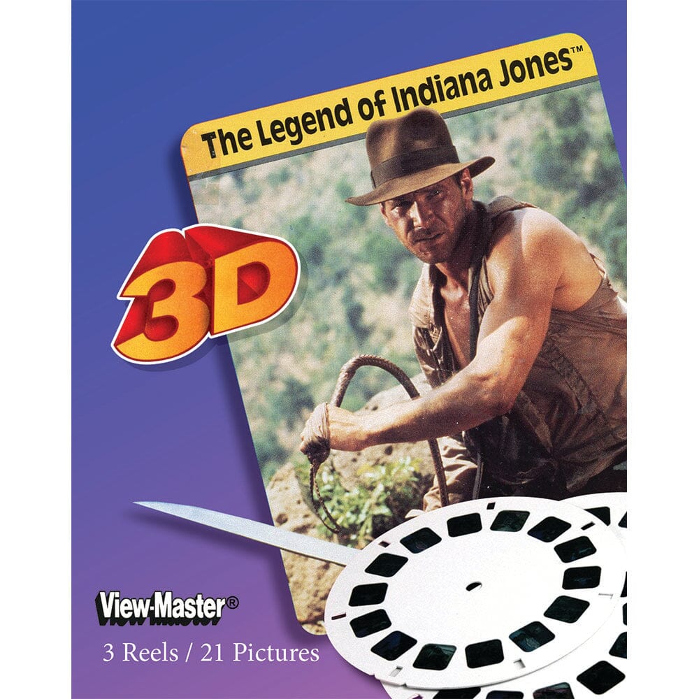 Legend of Indiana Jones - View Master 3 Reel Set - NEW –
