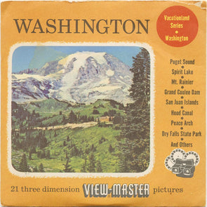 9 ANDREW - Washington - View-Master 3 Reel Economy Packet - vintage - WASH-1,2,3-S3 Packet 3Dstereo 