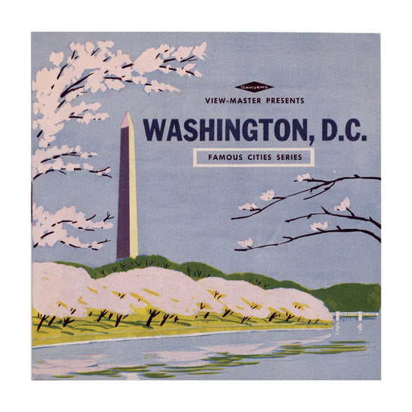 10 ANDREW - Washington D.C. - View-Master 3 Reel Economy Packet - vintage - A790-S6 Packet 3dstereo 