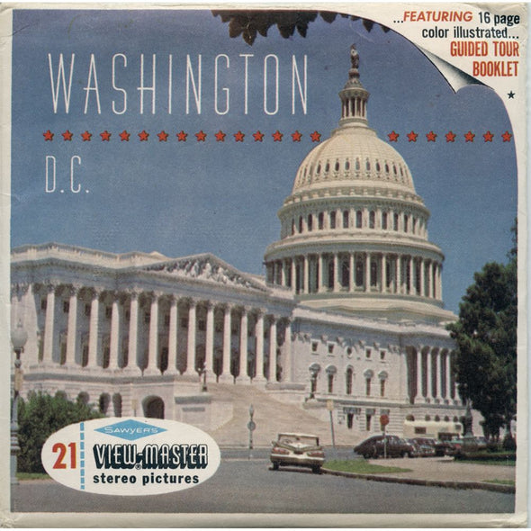 10 ANDREW - Washington D.C. - View-Master 3 Reel Economy Packet - vintage - A790-S6 Packet 3dstereo 