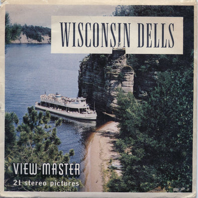 10 ANDREW - Wisconsin Dells - View-Master 3 Reel Economy Packet - vintage - A526-S5 Packet 3dstereo 