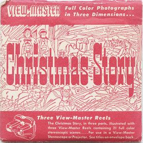 9 ANDREW - Christmas Story - View-Master 3 Reel Economy Packet - vintage - XM-1,2,3-S1 Packet 3Dstereo 