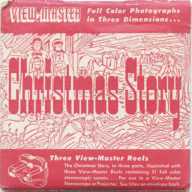 9 ANDREW - Christmas Story - View-Master 3 Reel Economy Packet - vintage - XM-1,2,3-S1 Packet 3Dstereo 