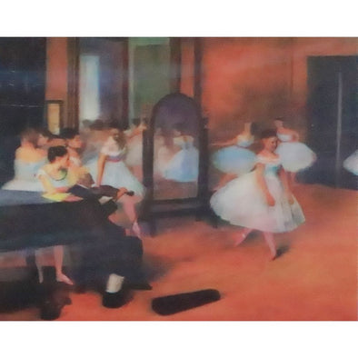 Edgar Degas - Dance Class - 3D Lenticular Classic Art Poster - 10x8 - NEW Poster 3dstereo 