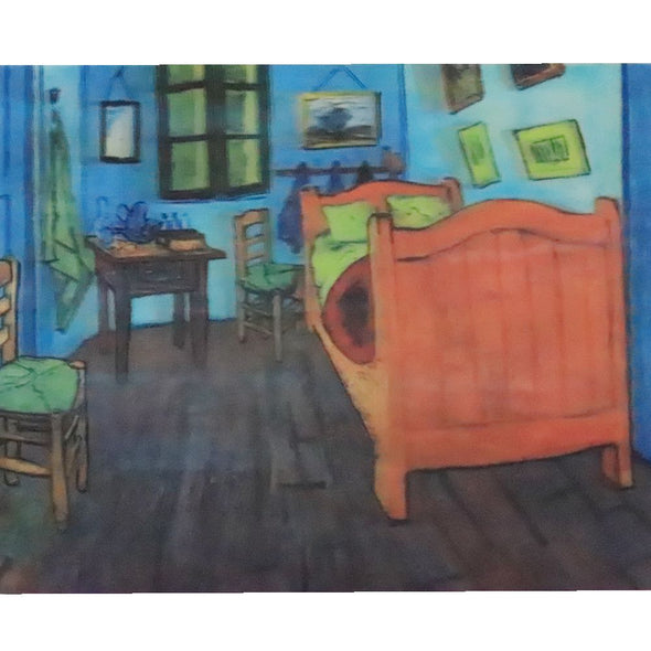 Vincent Van Gogh - Bedroom at Arles - 3D Lenticular Classic Art Poster - 8x10 - NEW Poster 3dstereo 