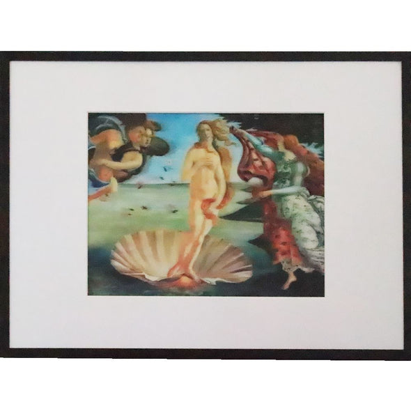 Sandro Botticelli - The Birth of Venus - 3D Lenticular Classic Art Poster - 8x10 - NEW Poster 3dstereo 