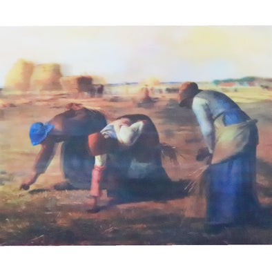 Millet - The Gleaners - 3D Lenticular Classic Art Poster - 8x10 - NEW Poster 3dstereo 