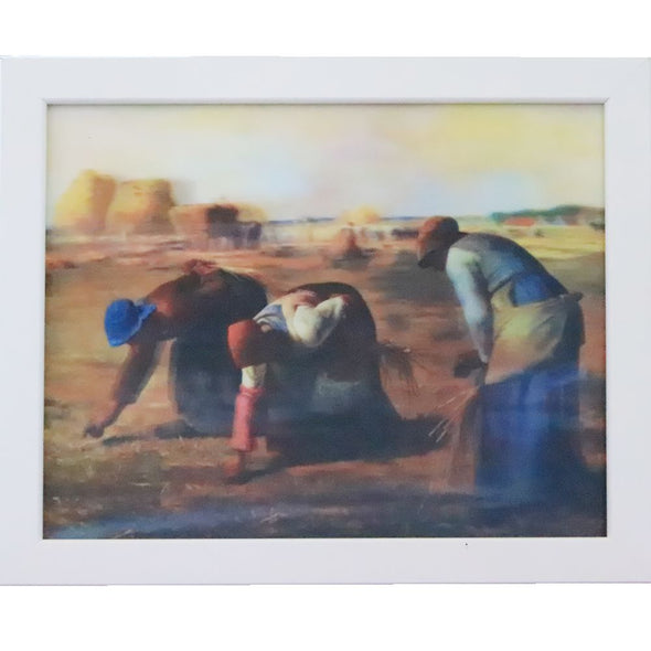 Millet - The Gleaners - 3D Lenticular Classic Art Poster - 8x10 - NEW Poster 3dstereo 