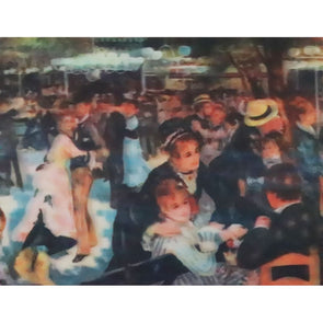 Renoir - Bai du Moulin de la Galette - 3D Lenticular Classic Art Poster - 10x8 - NEW Poster 3dstereo 