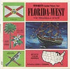 Florida - West - MAP - View-Master - Vintage - 3 Reel Packet - 1970s views - (A959-G1Amint) Packet 3Dstereo 