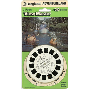Adventureland - Disneyland - View-Master 3 Reel Set on Card - NEW - (VBP-3035)