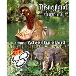 Adventureland - Disneyland - View-Master 3 Reel Set on Card - NEW - (WKT-3035) VBP 3dstereo 