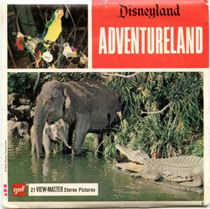 Adventureland - View-Master 3 Reel Packet - 1960s views - vintage - (PKT-A177-G1E)