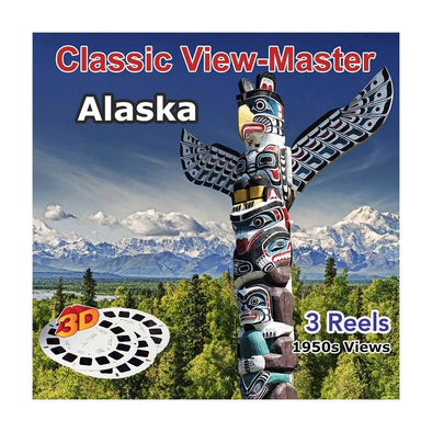 ALASKA  - Vintage Classic View-Master - 1950s views