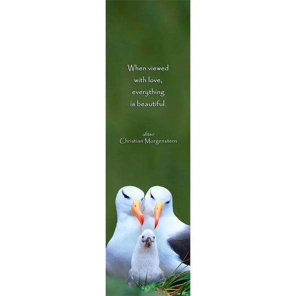 ALBATROSS FAMILY - 3D Lenticular Bookmark - NEW