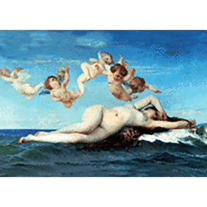 Alexandre Cabanel - The Birth of Venus - 3D Lenticular Postcard Greeting Card - NEW 3dstereo 