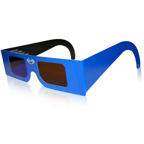 Amber/Blue - ColorCode 3D Anaglyph Glasses - Blue Cardboard - NEW 3dstereo 