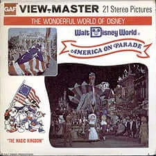 America on Parade - Walt Disney World - View-Master 3 Reel Packet - 1970s views - vintage - (A954-G5A) 3Dstereo 