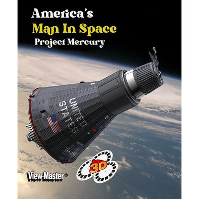 America's Man in Space - Project Mercury - View-Master 3 Reel Set - NE –