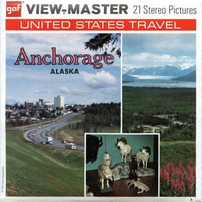 ViewMaster - Scenic U.S.A -A996 - Vintage - 3 Reel Packet - 1970s Views -  A996