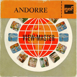 Andorre - Vintage - View-Master - 3 Reel Packet - 1960s views - (ECO-C235f-Gen) Packet 3dstereo 