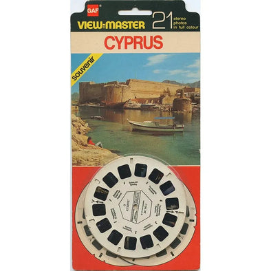 Cyprus - View-Master 3 Reel Set on Card - NEW - BC940 VBP 3dstereo 