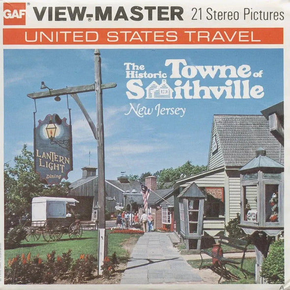 Smithville, NJ - View-Master - Vintage - 3 Reel Packet - 1970s views - A766 3Dstereo 