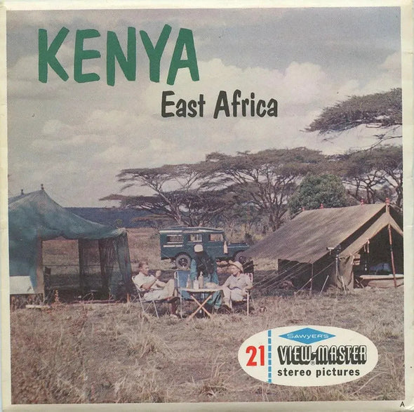 Kenya - East Africa - View-Master 3 Reel Set - 1960s - vintage - (B123-S6A) 3Dstereo.com 