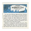ANDREW - Mammoth Cave, Packet No. 2 - View-Master 3 Reel Packet - 1970s views - vintage - (A849-G3A) Packet 3Dstereo 