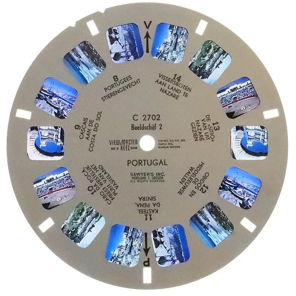 Portugal - View-Master 3 Reel Packet - vintage - C270N-BS5 Packet 3Dstereo 