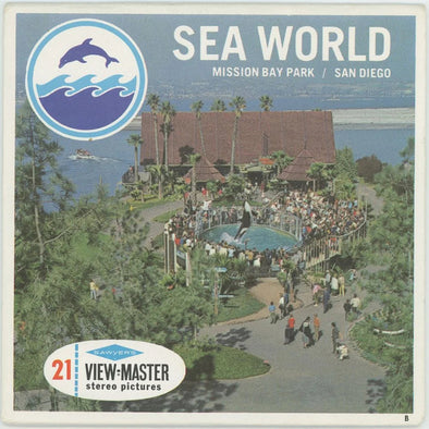 Sea World-Mission Bay Park-San Diego - View-Master 3 Reel Packet - 1960's Views - (A192-S6B)
