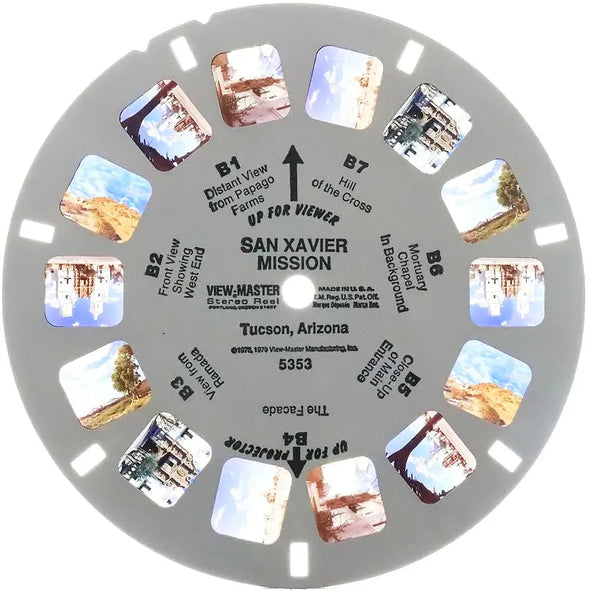 ANDREW - Tucson Arizona - View-Master 3 Reel Set on Card - vintage - (5353) VBP 3Dstereo.com 