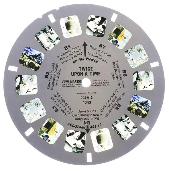 Twice Upon A Time - View-Master 3 Reel Set on Card - vintage - (4043) VBP 3Dstereo.com 