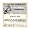 Annie Oakley - Indian Waterhole - View-Master 3 Reel Packet - 1950s - Vintage - (ECO-B470-S4) Packet 3Dstereo 