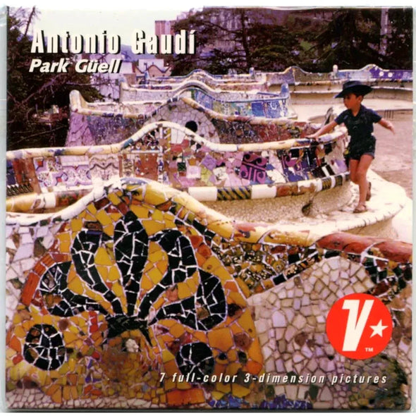 Antonio Gaudi Park Guell in 3D - View-Master Single Reel- NEW - (VBP-101) VBP 3dstereo 