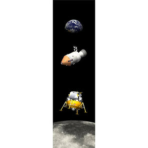 APOLLO 11 - 3D Lenticular Bookmark - NEW Bookmarks 3Dstereo 