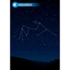 AQUARIUS - Zodiac Sign - 3D Action Lenticular Postcard Greeting Card - NEW Postcard 3dstereo 