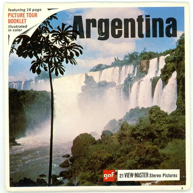 Argentina - B071 - View-Master Vintage - 3 Reel Packet - 1960s view (PKT-B071-G1A) Packet 3dstereo 