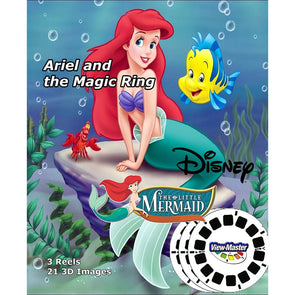 Little Mermaid - Ariel and the Magic Ring - View Master 3 Reel Set - NEW 3dstereo 
