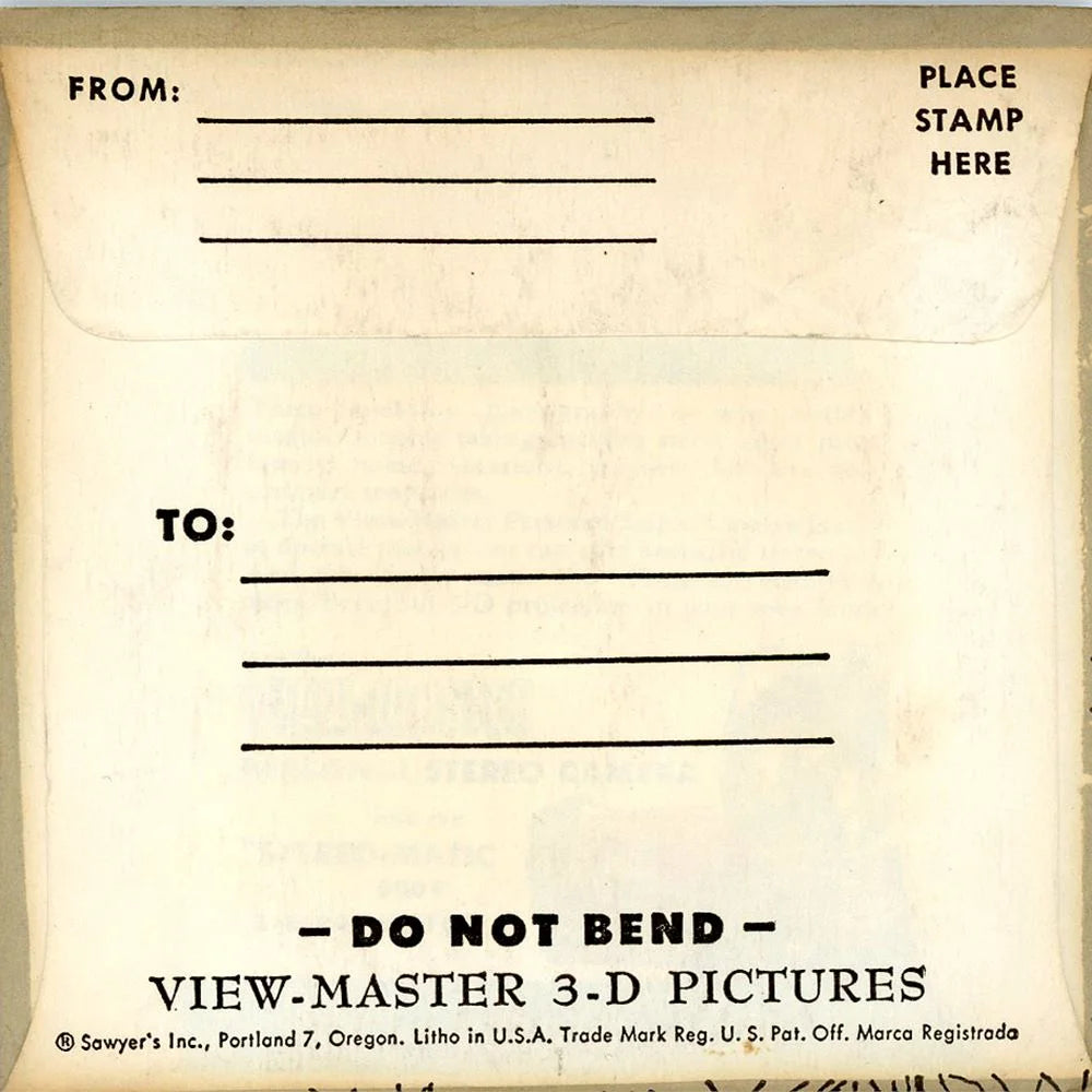 Arizona - View-Master 3 Reel Packet - 1950s Views - Vintage - (PKT