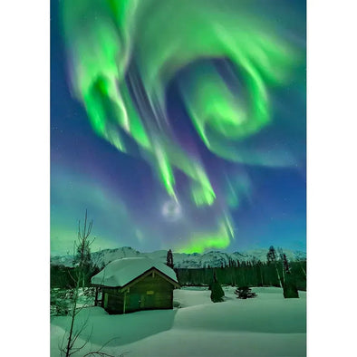 Aurora Borealis #13 - 3D Lenticular Postcard Greeting Card - NEW