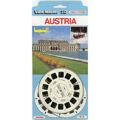 Austria - View-Master 3 Reel Set on Card - (zur Kleinsmiede) - (C660-123-EM) - NEW VBP 3dstereo 