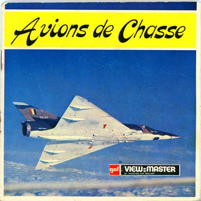 Avions de chasse (Jet Fighters) - Vintage Classic View-Master(R) 3