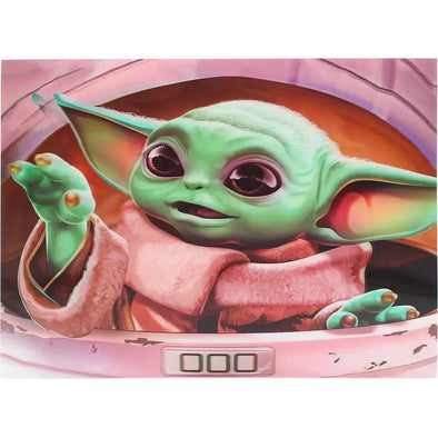 Baby Yoda Star Wars - 3D Lenticular Poster - 12x16 -  NEW