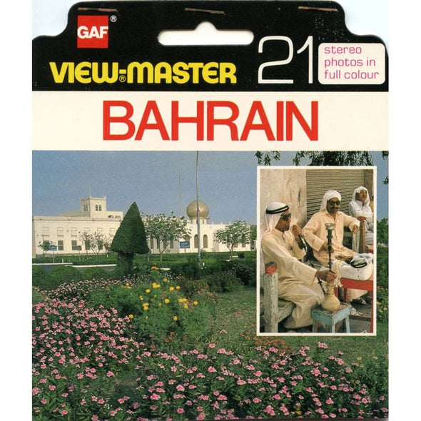 Bahrain - View-Master 3 Reel Set on Card - (zur Kleinsmiede) - (BC849-123-EM) - vintage VBP 3dstereo 